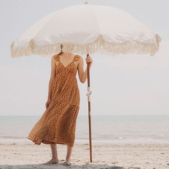 New! Madewell *flawed* Georgette Ruffle-Sleeve Tiered Midi Dress Daisy Meadow 10 - Picture 2 of 16